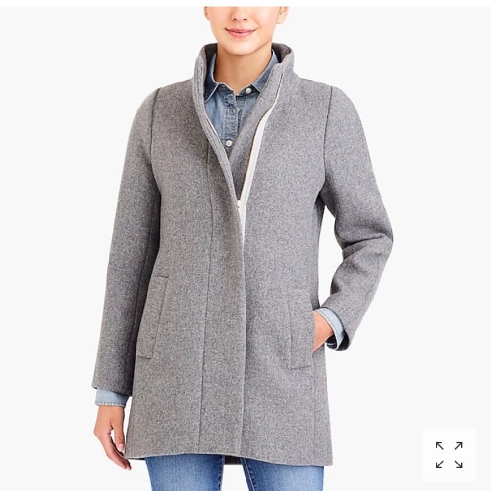 Warm, wool 3/4 length petite coat